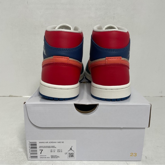 Nike Air Jordan 1 Retro Mid SE WMNS “Multi-color” 2022 - Picture 4 of 4
